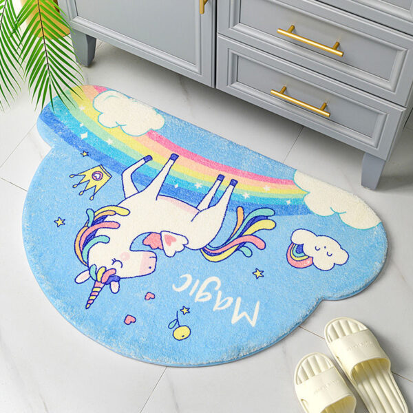 Non-Slip Kawaii Unicorn Doormat
