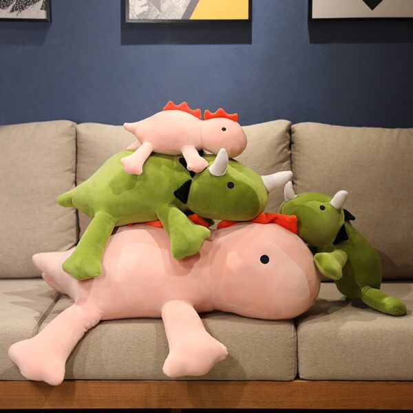 Weighted Dinosaur Plush - Kawaii Dinosaur Plush Toy