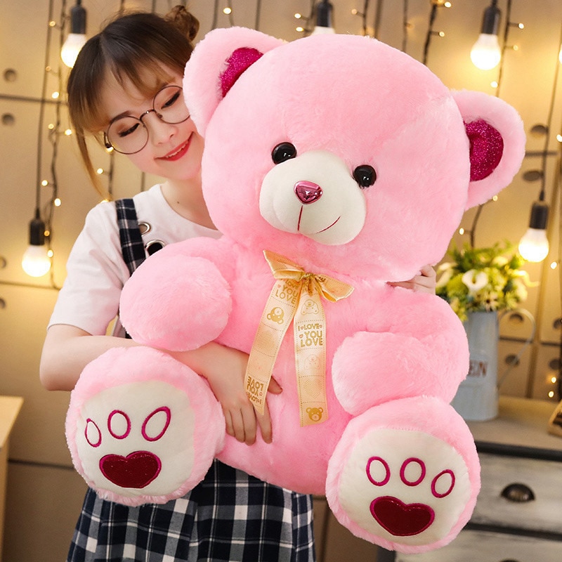 Cute Cartoon Big Teddy Bear Plush — Kawaii Stuffed Animal | Kawaii Merchandise