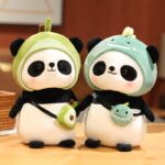 Kawaii Cosplay Panda Plush