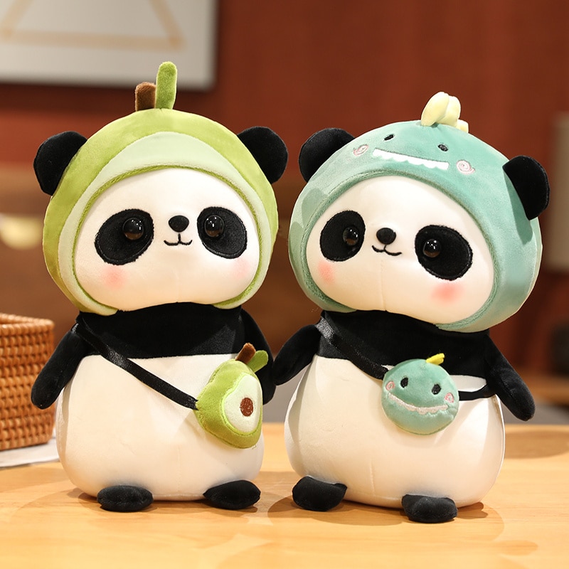Kawaii Cosplay Panda Plush — character costume stuffed animal