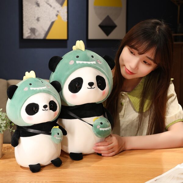 Kawaii Cosplay Panda Plush