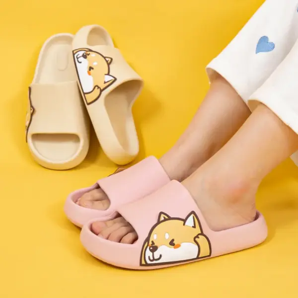 Kawaii Women Shiba Inu Slipper