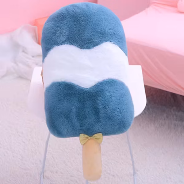 royal blue ice cream plush