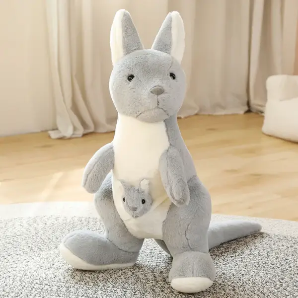 Grey Kangaroo Plush