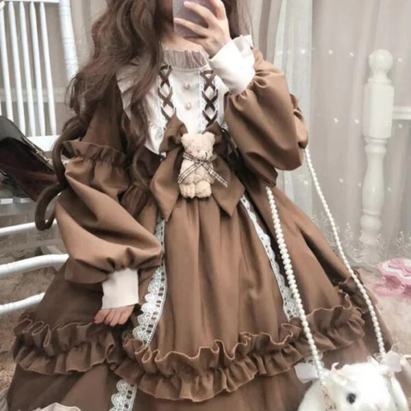 ruffled-brown-academia-dress-dresses-charming-piece-features-627-1.jpg