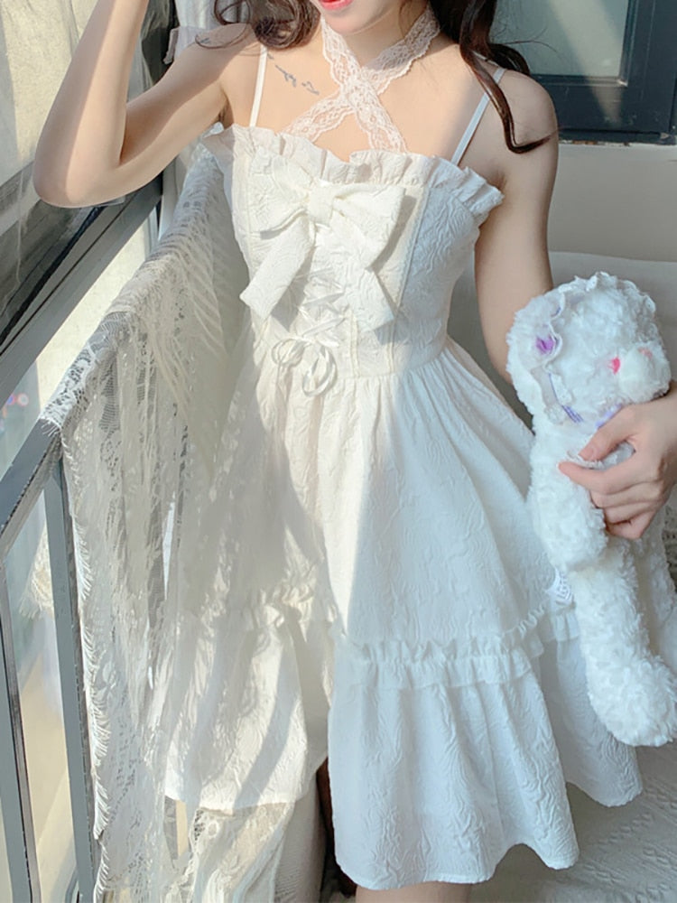 Youthful Innocence White Dress