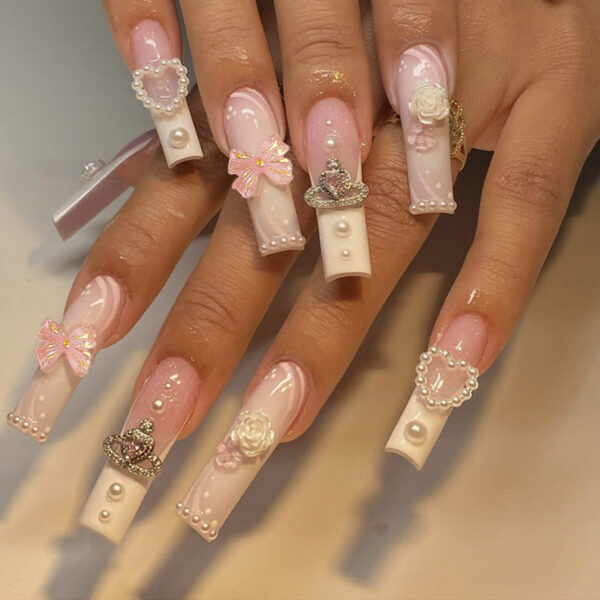 extra-long-square-press-nails-false-press-on-bows-charms-nails-490.jpg