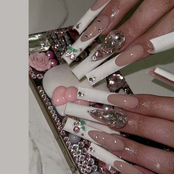 extra-long-square-press-nails-false-press-on-bows-charms-nails-610.jpg