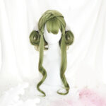 Green Long Wavy Cosplay Wig