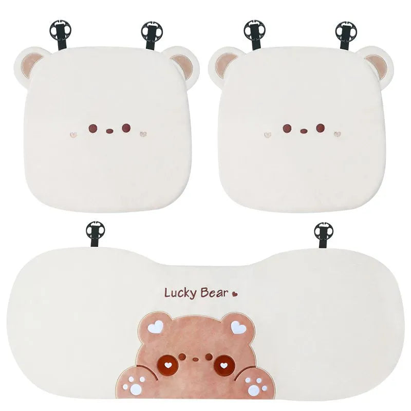 Car Seat Covers & Cushions in Cushion 3pcs A - Kawaii Merchandise