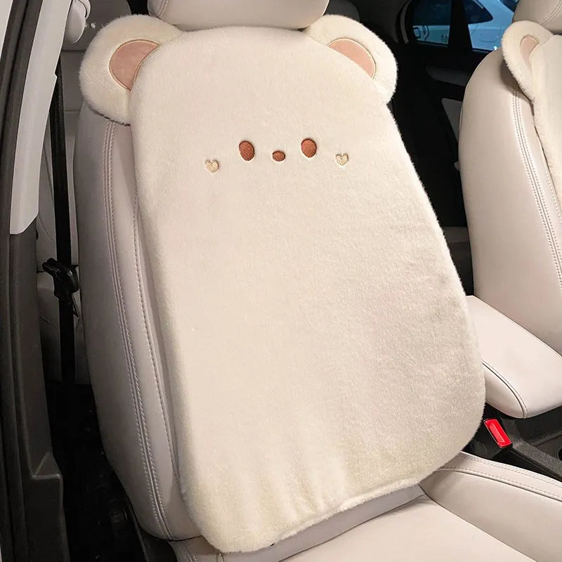 Car Seat Covers & Cushions in Bear backrest - Kawaii Merchandise