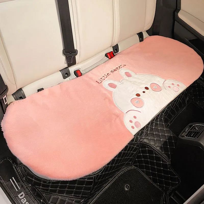 Car Seat Covers & Cushions in Rabbit back row - Kawaii Merchandise