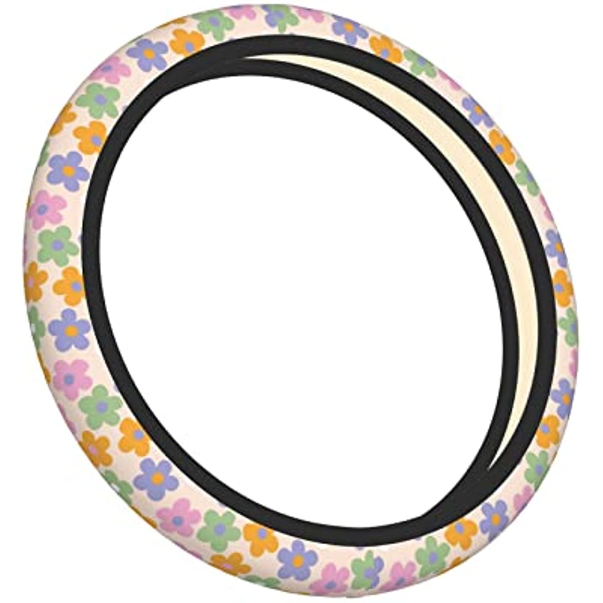Floral Steering Wheel Cover - detail view 5 | Kawaii Merchandise