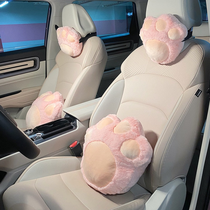Cat Paw Car Seat Cover Set - detail view 26 | Kawaii Merchandise