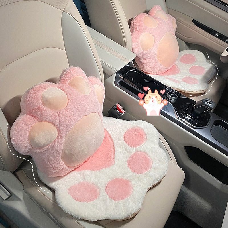 Cat Paw Car Seat Cover Set - detail view 27 | Kawaii Merchandise