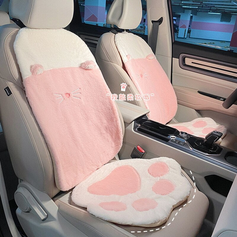 Cat Paw Car Seat Cover Set - detail view 29 | Kawaii Merchandise