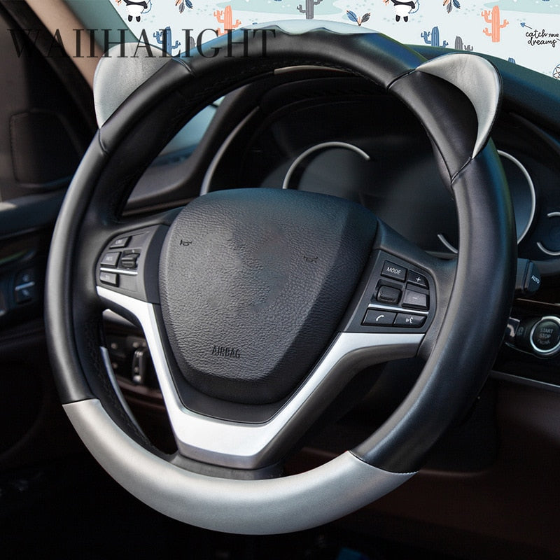 Cat Steering Wheel Cover - detail view 3 | Kawaii Merchandise