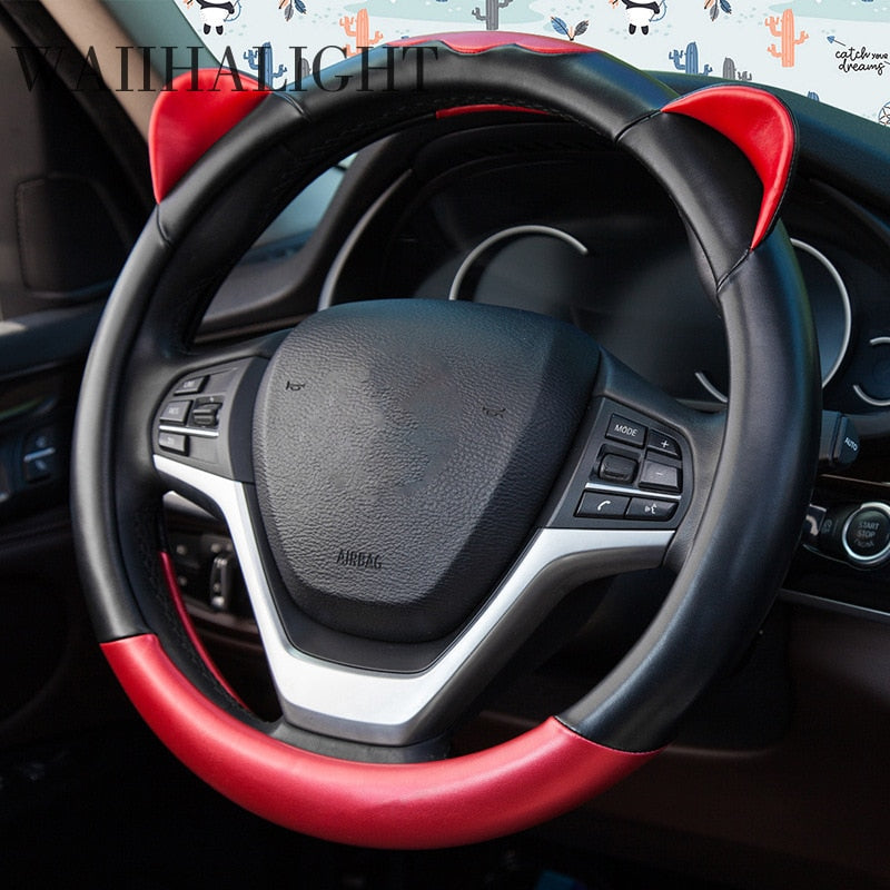 Cat Steering Wheel Cover - detail view 4 | Kawaii Merchandise