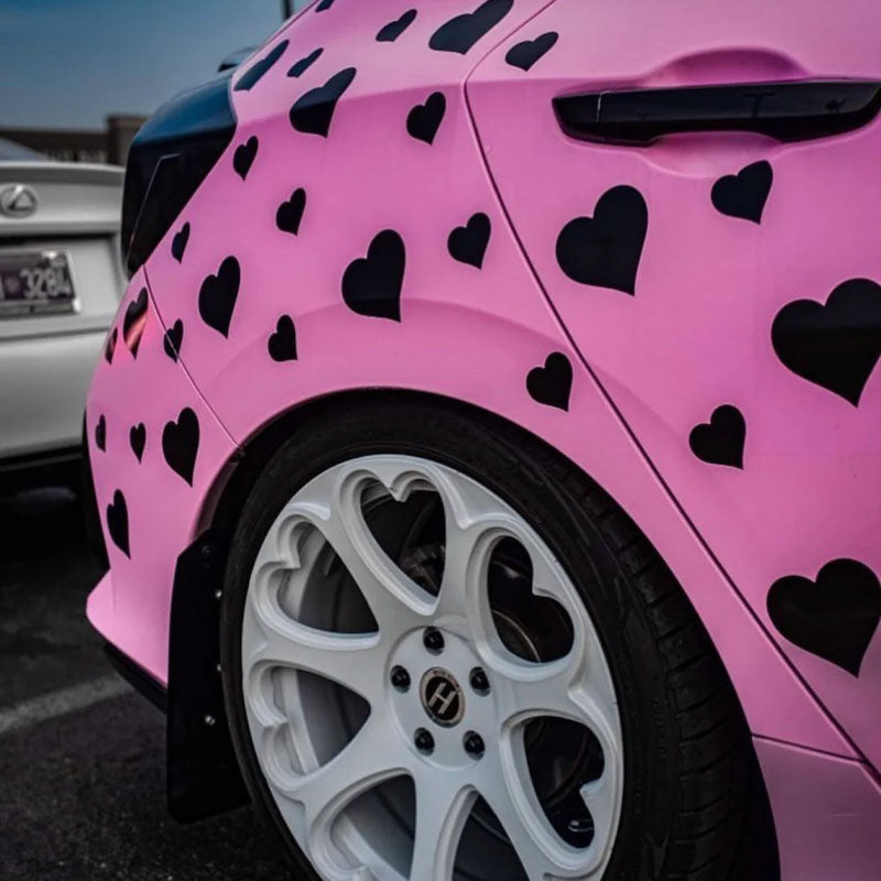 Heart Car Stickers - detail view 2 | Kawaii Merchandise