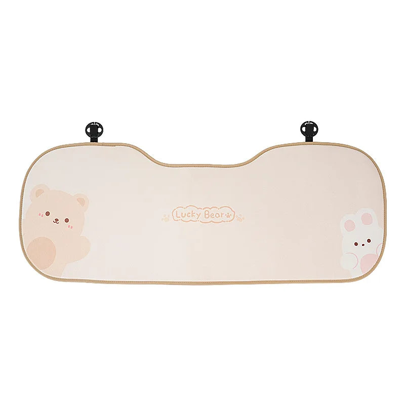 Plush Bear Car Seat Accessories in Rear pads-B - Kawaii Merchandise