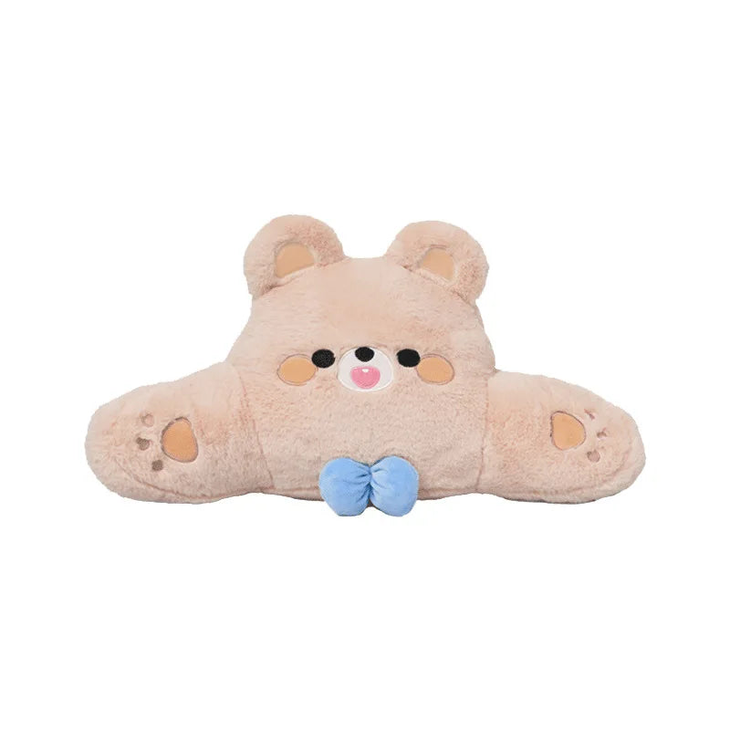 Plush Bear Car Seat Accessories in Waist rest - Kawaii Merchandise