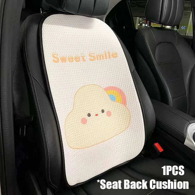 Rainbow Cloud Car Seat Covers & Cushions - detail view 5 | Kawaii Merchandise