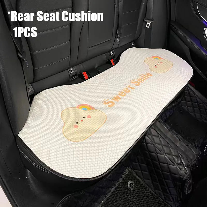 Rainbow Cloud Car Seat Covers & Cushions - detail view 6 | Kawaii Merchandise