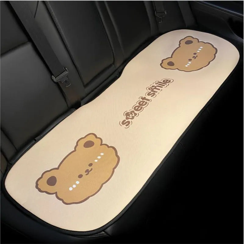 Teddy Bear Car Seat Cushions in Bear rear - Kawaii Merchandise